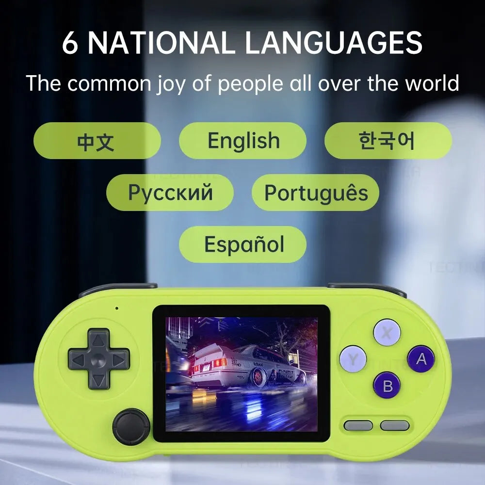 SF2000 Handheld Game Player 3 Inch IPS Screen Portable Mini Video Game