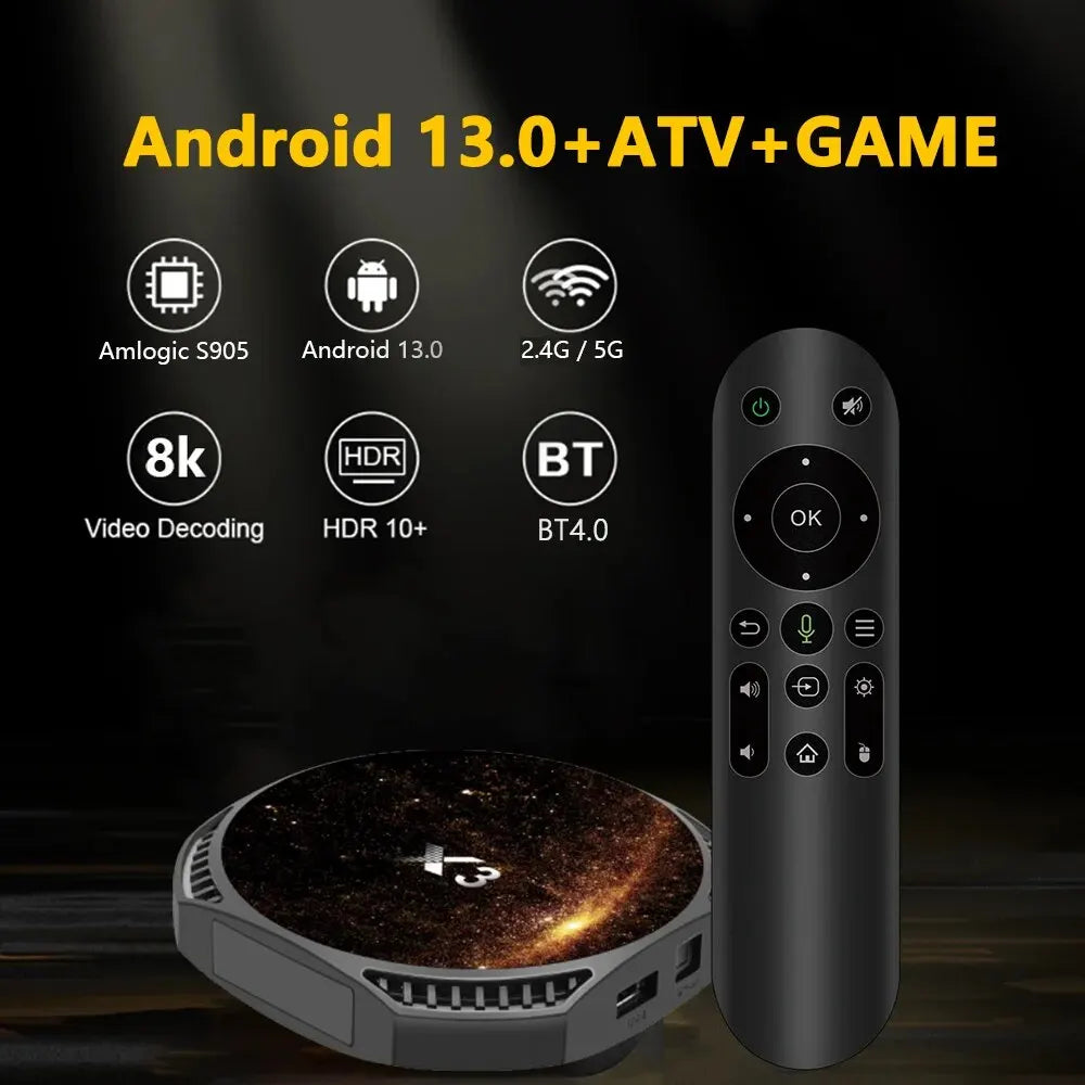 VILCORN S905 X3 TV Game BOX 4K HDR