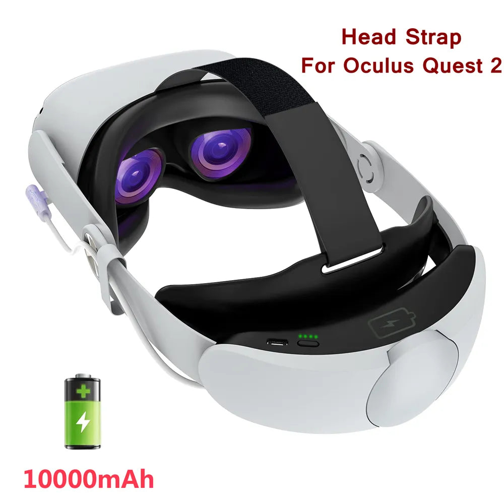 Oculus Quest 2 VR Headset Adjustable Head Strap