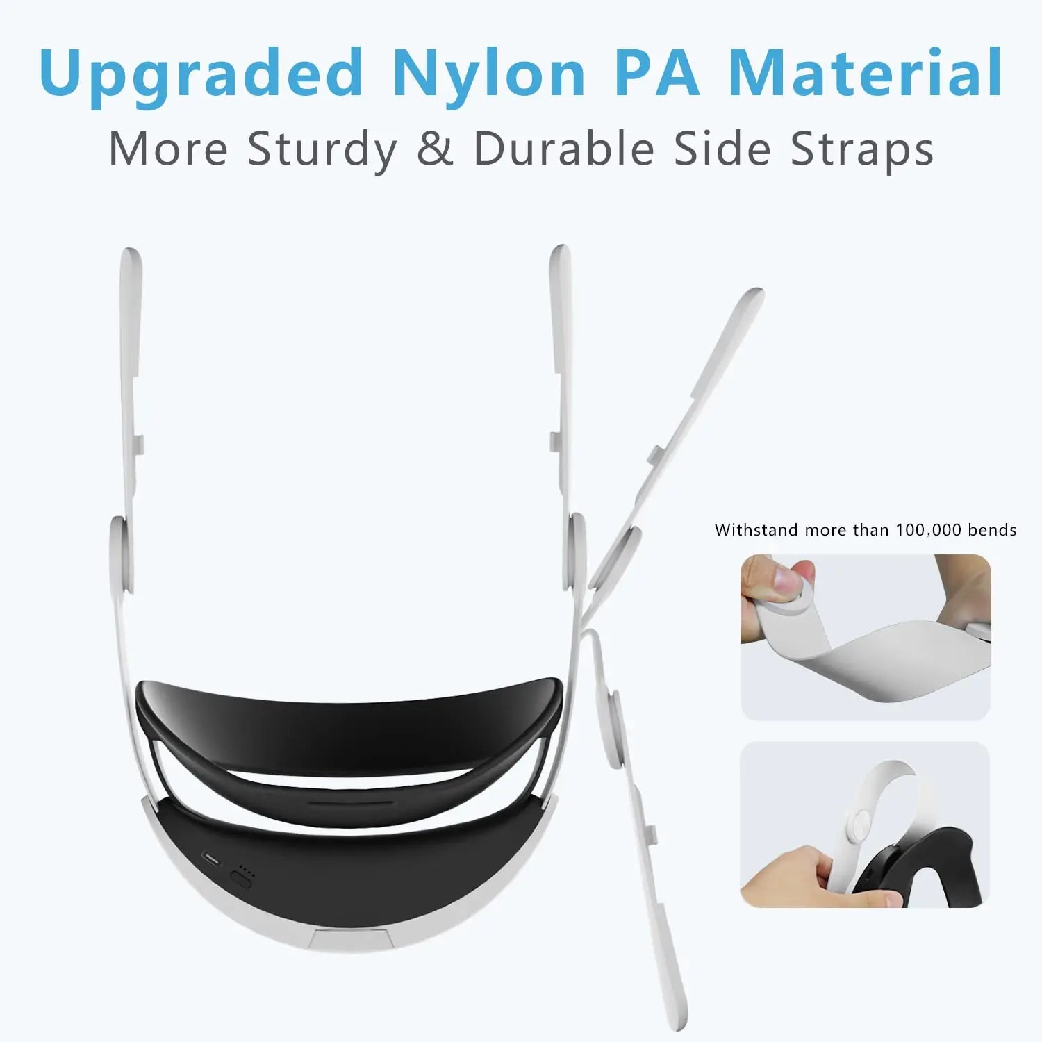 Oculus Quest 2 VR Headset Adjustable Head Strap